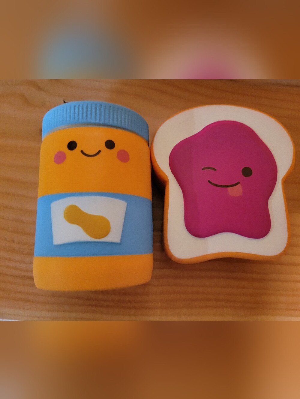 Mimicoco Big Squishy Pals Squishy Set- Peanut Butter & Jelly